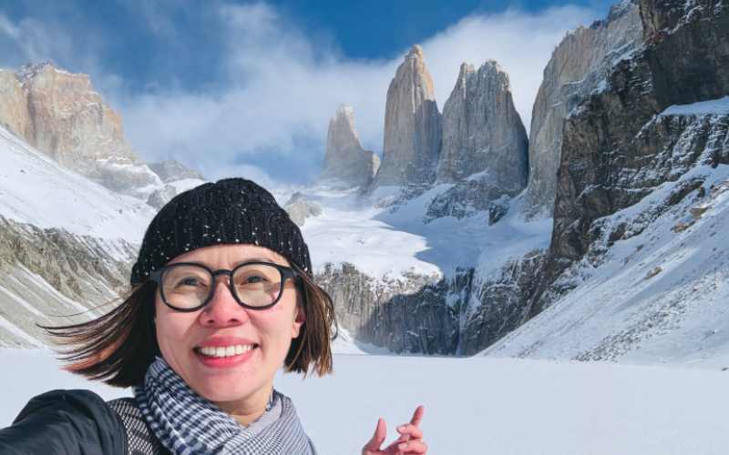 Spectacular mountains at Parque Torres del Paine