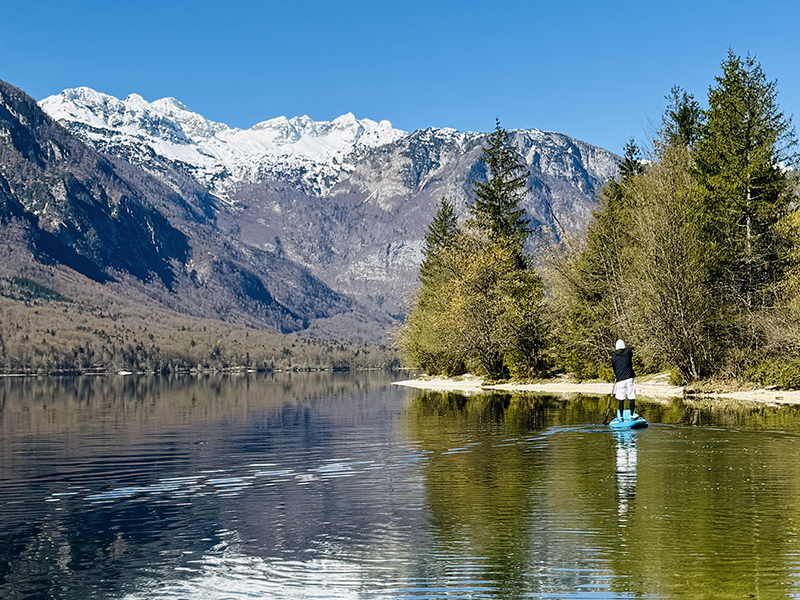 lake bohinj slovenia