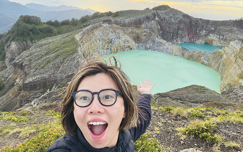 Kelimutu Crater Lakes